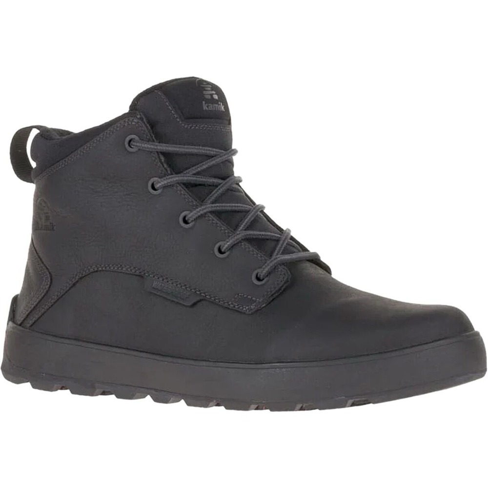 kamik® Spencer™ MID Boot Mens 11 Black NWT Insulated Waterproof Leather